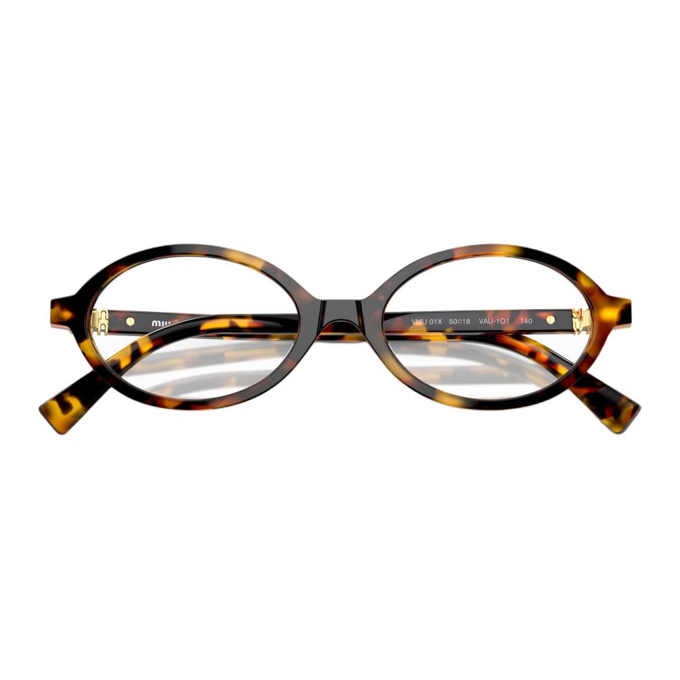 Details for (Women) Prescription MIU MIU Oval Acetate Optical Glasses Brown Eyewear 0MU01XV-VAU1O1