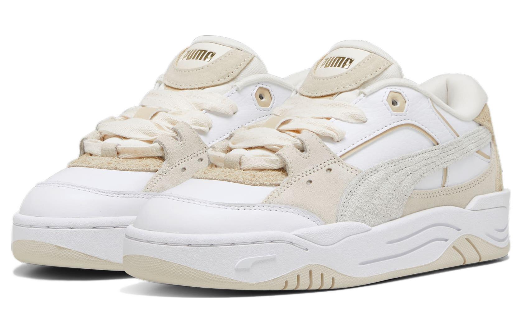 Lookbook (W) Puma 180 Premium 'Putih Abu-abu' 393764-01