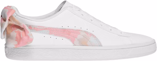 (Women) Puma Basket 'Bow Wonderland - White Nasturtium' 369239-02 (Women) Puma Basket 'Bow Wonderland - White Nasturtium' 369239-02