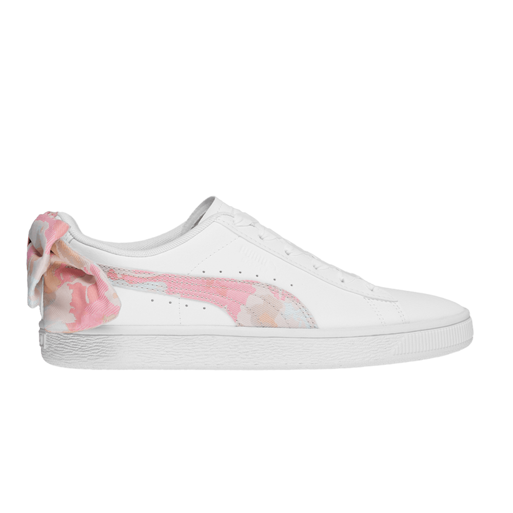 Buy (Women) Puma  Basket 'Bow Wonderland - White Nasturtium'  369239-02