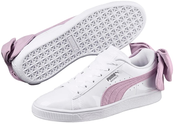 (Women) Puma Basket Bow SB 'White' 367353-02 Purchase (Women) Puma Basket Bow SB 'White' 367353-02