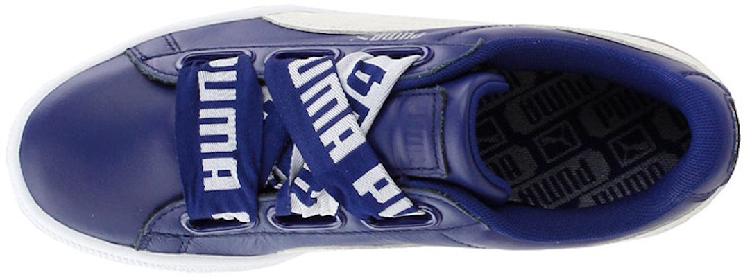 (Women) Puma Basket Heart DE 'Blue Depths' 364082-02 Lookbook (Women) Puma Basket Heart DE 'Blue Depths' 364082-02