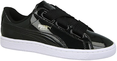 (女款)Puma Basket Heart Patent '黑色' 363073-01 Lookbook (女款)Puma Basket Heart Patent '黑色' 363073-01