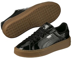 (W) Puma Basket Platform 'Hitam Patent' 363314-08 Lookbook (W) Puma Basket Platform 'Hitam Patent' 363314-08
