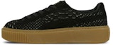Buy (W) Puma Basket Platform Kulit Eksotik 'Hitam' 363377-01