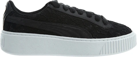 (Women) Puma Basket Platform FO 'Black' 364091-02 (Women) Puma Basket Platform FO 'Black' 364091-02