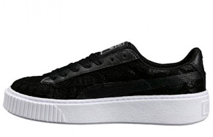(Women) Puma Basket Platform FO 'Black' 364091-02 (Women) Puma Basket Platform FO 'Black' 364091-02