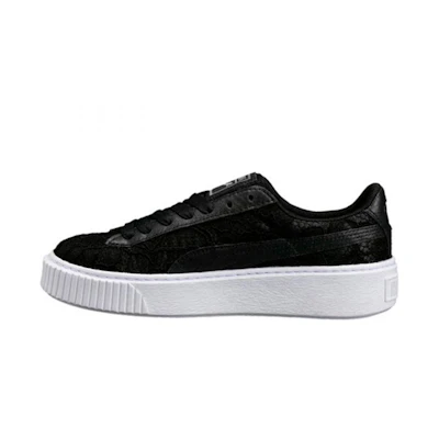 (W) Puma Basket Platform FO 'Black'