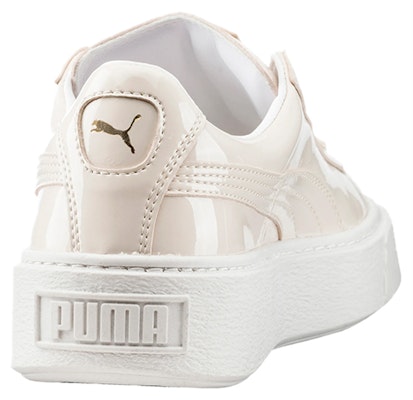 (W) Puma Basket Platform Kulit Patent 'Beige' 363314-02 Purchase (W) Puma Basket Platform Kulit Patent 'Beige' 363314-02