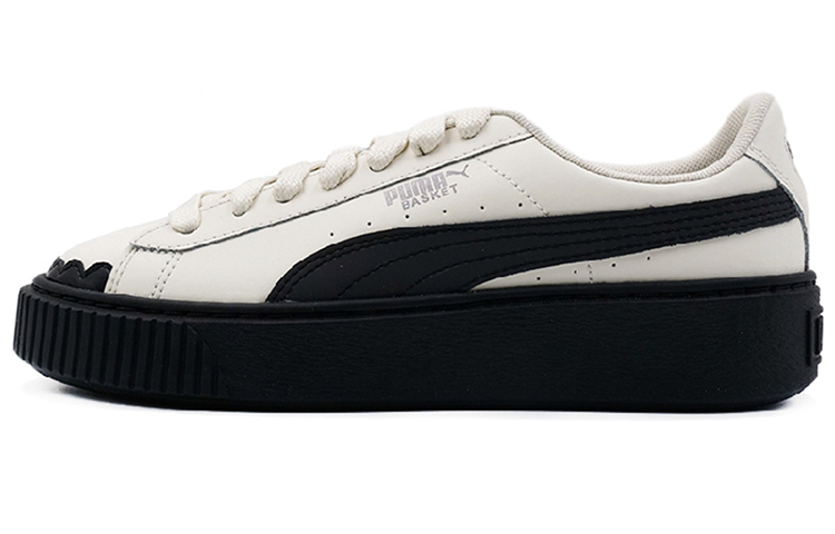 (Women) Puma  Basket Platform Scallop 'White'  366723-04