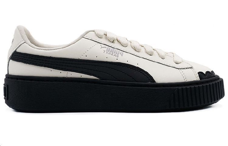 Order (W) Puma Basket Platform Scallop ''Weiß'' 366723-04