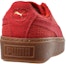 Shop (Women) Puma  Basket Platform Woven 'Red'  364847-01