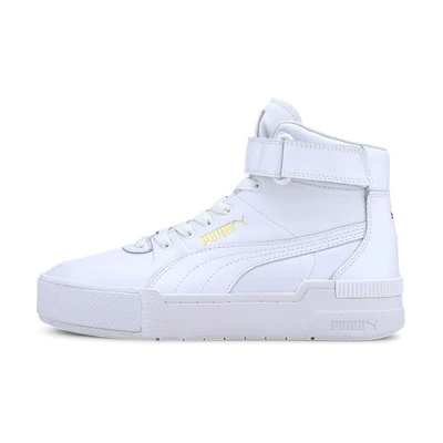 (W) Puma Cali Sport Warm Up High 'White'