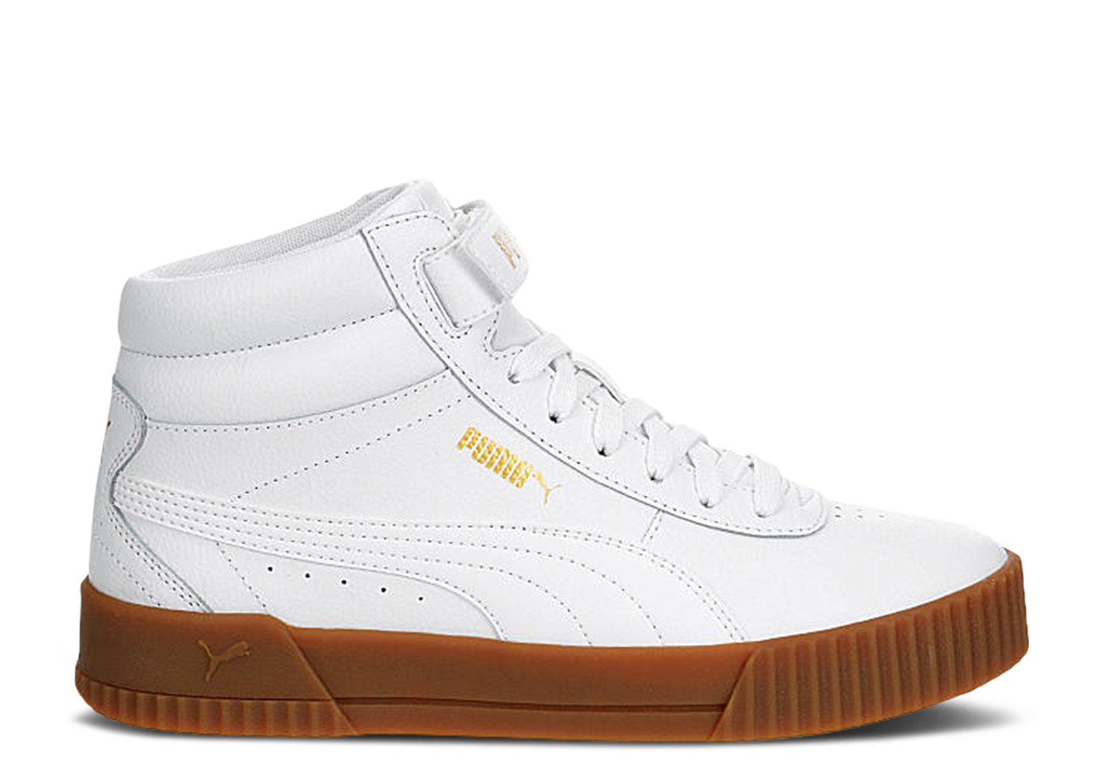 (Women) Puma  Carina Mid 'White Gum'  386851-01