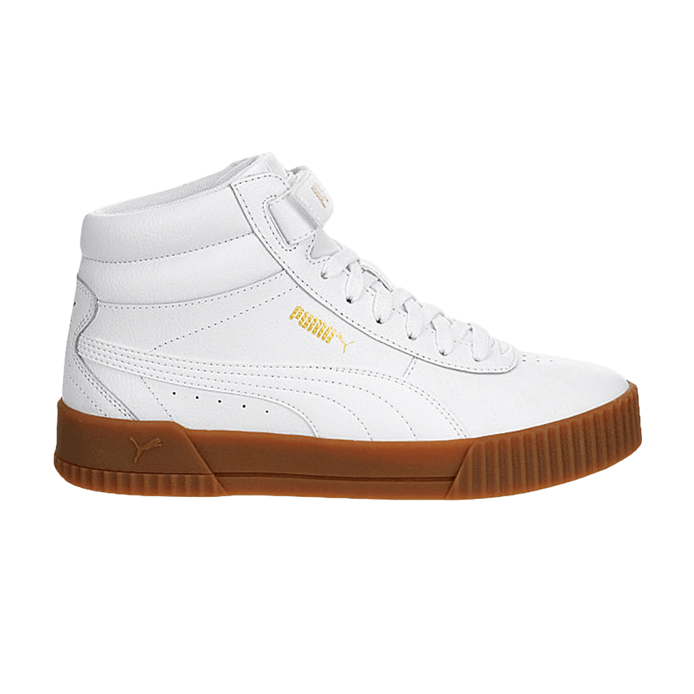 (Women) Puma  Carina Mid 'White Gum'  386851-01