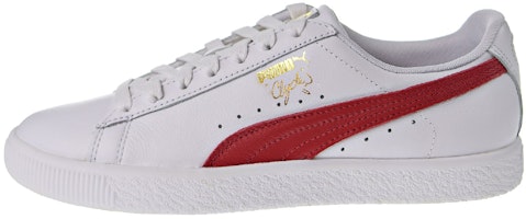 (Women) Puma Clyde Core Leather Foil 'White' 364670-03 (Women) Puma Clyde Core Leather Foil 'White' 364670-03