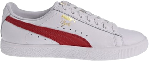 (Women) Puma Clyde Core Leather Foil 'White' 364670-03 (Women) Puma Clyde Core Leather Foil 'White' 364670-03
