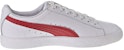 (W) Puma Clyde Core Leather Foil 'Putih' 364670-03