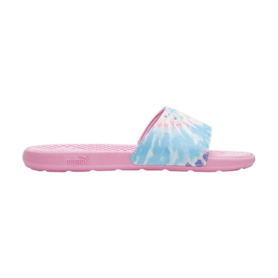 (W) Puma Cool Cat Slide 'Twist - Pink Blue Tie Dye'