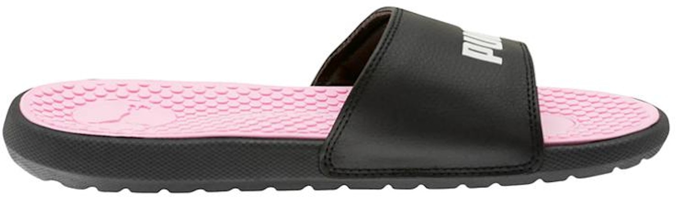 (Women) Puma Cool Cat Slides 'Black Pale Pink' 371013-03 Order (Women) Puma Cool Cat Slides 'Black Pale Pink' 371013-03