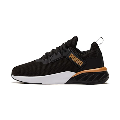 (W) Puma Erupter 'Black Team Gold'