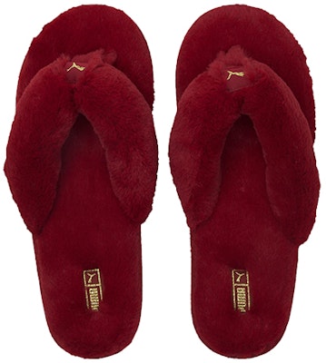 (W) 彪马 Fluff Flip Slide '波斯红金队' 384938-05 Lookbook (W) 彪马 Fluff Flip Slide '波斯红金队' 384938-05