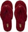 Lookbook (W) Puma Fluff Flip Slide 'Merah Parsi Emas Pasukan' 384938-05