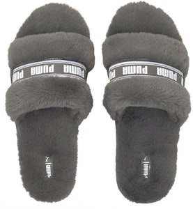 (W) Puma Fluff Slide 'Gris Carbón' 384937-02 Shop (W) Puma Fluff Slide 'Gris Carbón' 384937-02