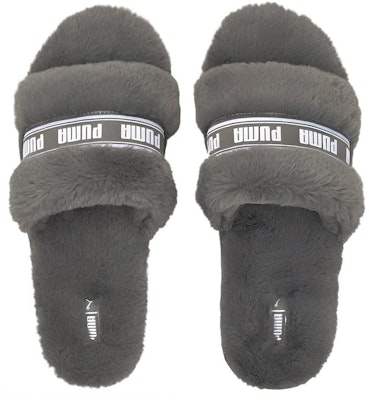 (Women) Puma Fluff Slide 'Charcoal Grey' 384937-02 Shop (Women) Puma Fluff Slide 'Charcoal Grey' 384937-02