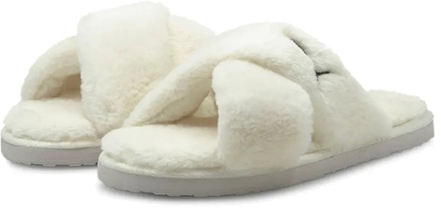 (W) 彪马 Fluff X 交叉带拖鞋 '耳语白' 384936-02 Lookbook (W) 彪马 Fluff X 交叉带拖鞋 '耳语白' 384936-02