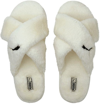 (W) プーマ フラッフX ストラップ スライド "白" (Puma Fluff X Strap Slide "白") 384936-02 Shop (W) プーマ フラッフX ストラップ スライド "白" (Puma Fluff X Strap Slide "白") 384936-02