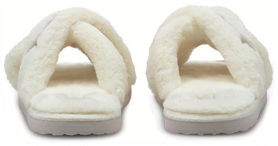 (W) 彪马 Fluff X 交叉带拖鞋 '耳语白' 384936-02 Purchase (W) 彪马 Fluff X 交叉带拖鞋 '耳语白' 384936-02