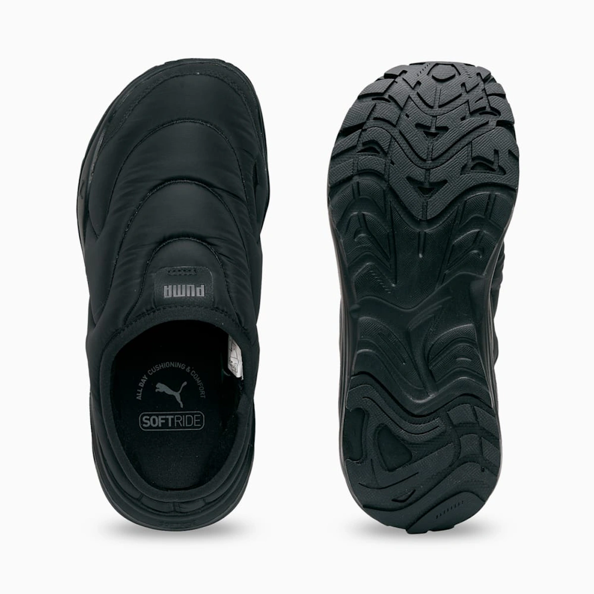 Puma Hypnotic Clog Shoe Black/Dusky Gray