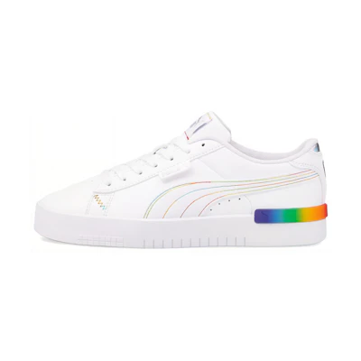 (W) Puma Jada 'Rainbow Hues - White'