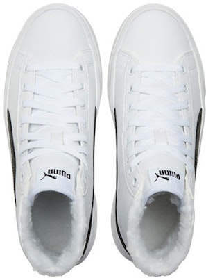 (W) Puma Kaia Mid 'Bulu - Putih Hitam' 385341-02 Lookbook (W) Puma Kaia Mid 'Bulu - Putih Hitam' 385341-02