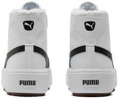 (W) プーマ カイア ミッド ファー 白黒 (Puma Kaia Mid ファー 白黒) 385341-02 Shop (W) プーマ カイア ミッド ファー 白黒 (Puma Kaia Mid ファー 白黒) 385341-02