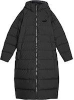 (Women) PUMA Long Hooded Down Jacket Black 678331-01 (Women) PUMA Long Hooded Down Jacket Black 678331-01