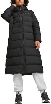 (W) PUMA 黑色長款連帽羽絨外套 678331-01 Lookbook (W) PUMA 黑色長款連帽羽絨外套 678331-01