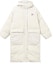 Order (W) PUMA 白色长款羽绒外套 大口袋休闲风. 621696-17