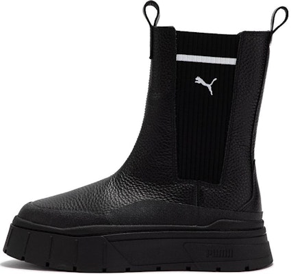 (Women) Puma Mayze Stack Chelsea Boot 'Black' 386742-02 Buy (Women) Puma Mayze Stack Chelsea Boot 'Black' 386742-02
