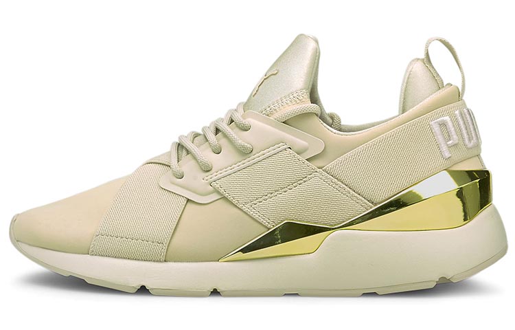 (Women) Puma  Muse Metal 'Birch Metallic Gold'  367047-05