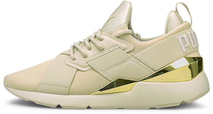 (W) Puma Muse Metal 'Birch Metallic Gold' Emas Metalik 367047-05 Buy (W) Puma Muse Metal 'Birch Metallic Gold' Emas Metalik 367047-05