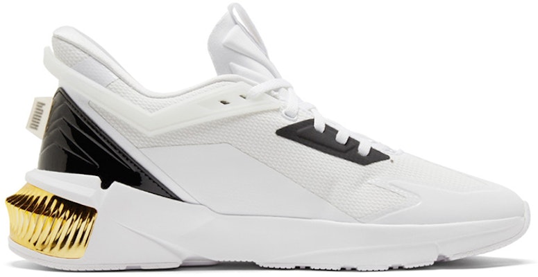 (Women) Puma Provoke XT FTR Moto 'White Team Gold' 195269-02 Order (Women) Puma Provoke XT FTR Moto 'White Team Gold' 195269-02
