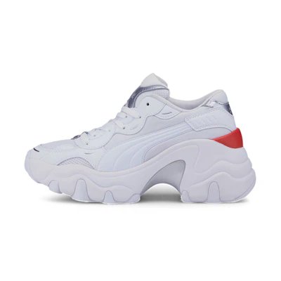 (W) Puma Pulsar Wedge 'Tech Glam - White'
