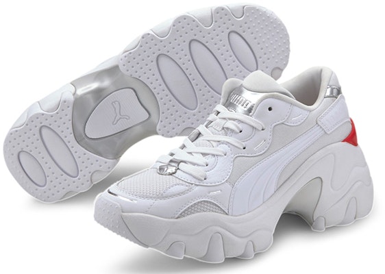 (W) Puma Pulsar Wedge 'Tech Glam - Putih' 373939-01 Shop (W) Puma Pulsar Wedge 'Tech Glam - Putih' 373939-01