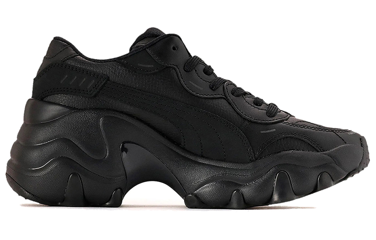 Order (W) Puma Pulsar Wedge Sly ''Triple Black'' Dames Sneakers Zwart 375985-01