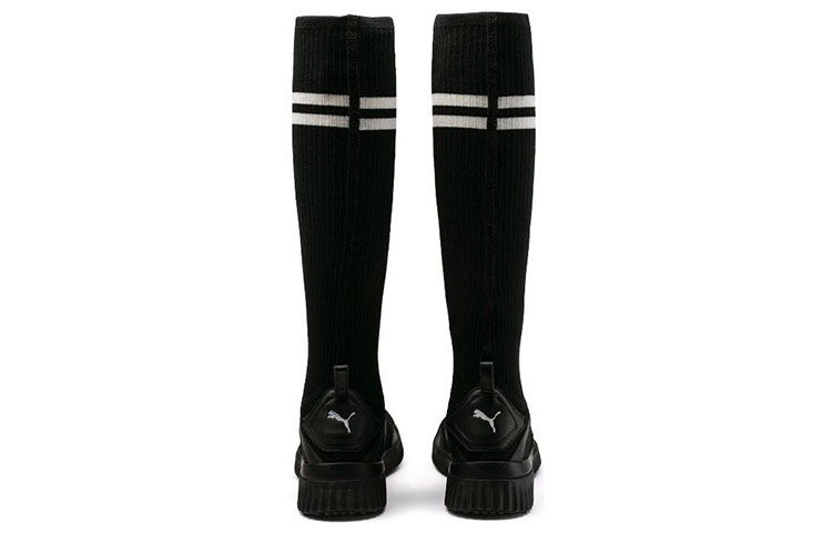 (W) Fenty Puma Trainer High 'Black White' 圖 4