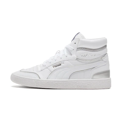 (W) Puma Ralph Sampson Mid Metal 'White Silver'