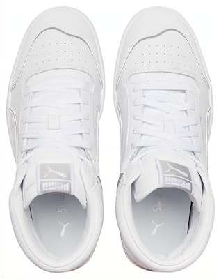 (W) プーマ ラルフサンプソンMid メタリックホワイトシルバー 374662-01 Shop (W) プーマ ラルフサンプソンMid メタリックホワイトシルバー 374662-01