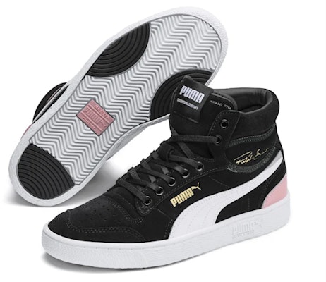 (Women) Puma Ralph Sampson Mid Suede 'Black Bridal Rose' 371067-01 Shop (Women) Puma Ralph Sampson Mid Suede 'Black Bridal Rose' 371067-01